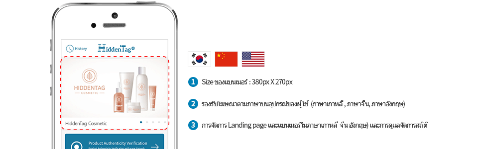 Banner Size:380*270(px) / Language specific (Korean, Chinese, English) banners depending on user’s device language